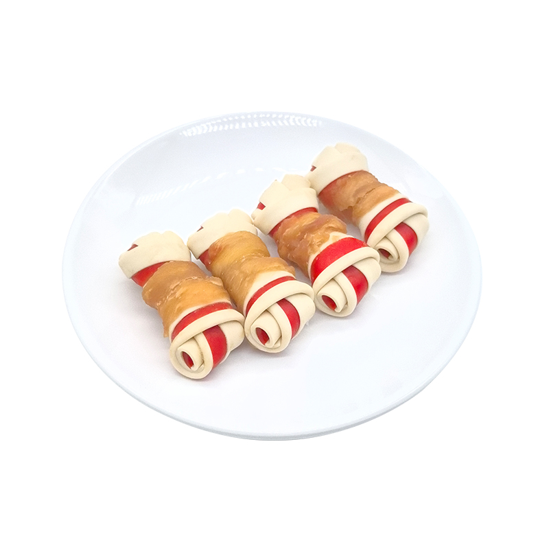 Golosinas para Perros, Belleza, Pelaje, Nutrición, Limpiado de Dientes Hueso Anudado 2.5-3'