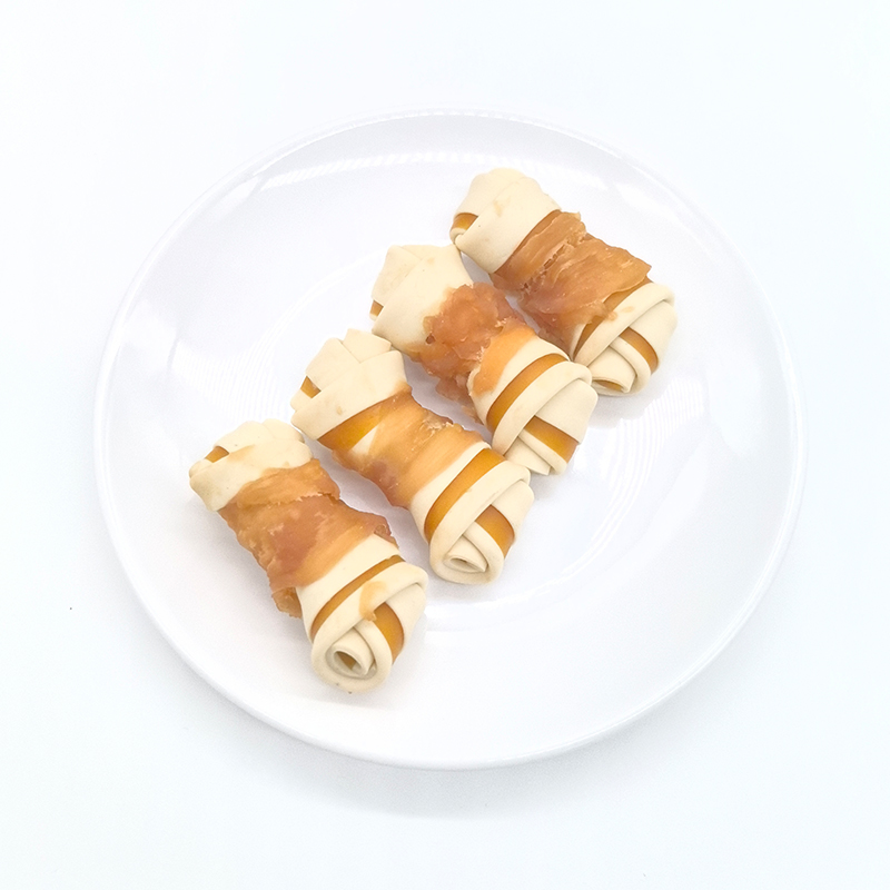 Golosinas para Perros, Belleza, Pelaje, Nutrición, Limpiado de Dientes Hueso Anudado 2.5-3'