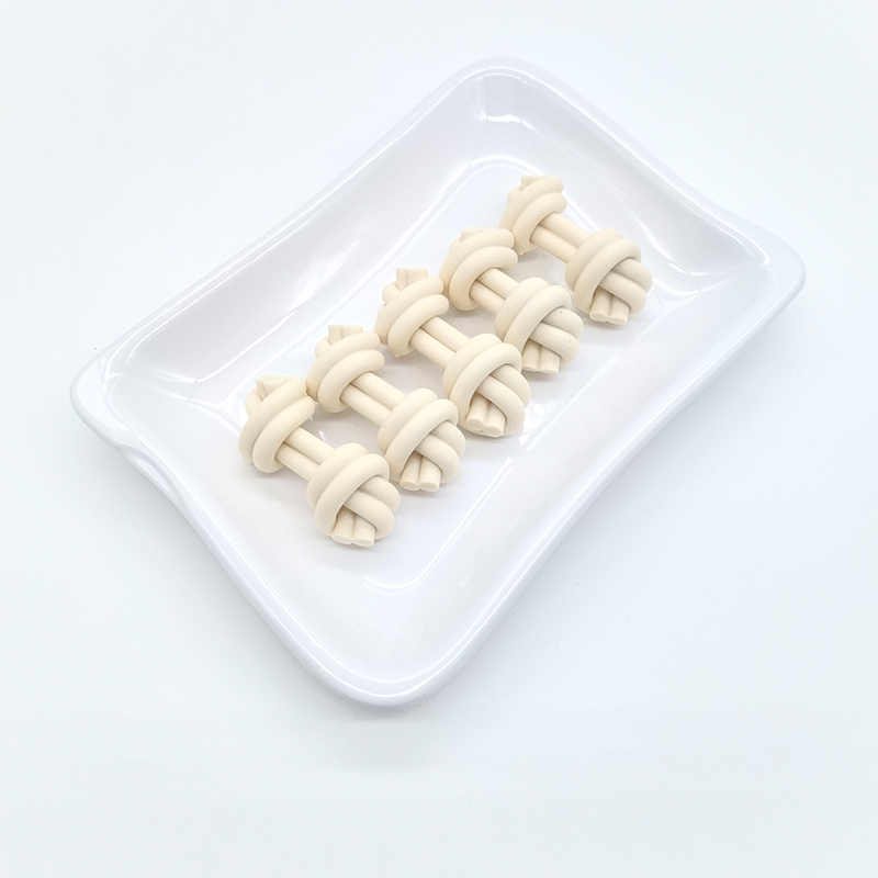 Golosinas para Perro de Hueso Doble con Suplemento Nutricional para Aliviar el Estrés 2.5-3”