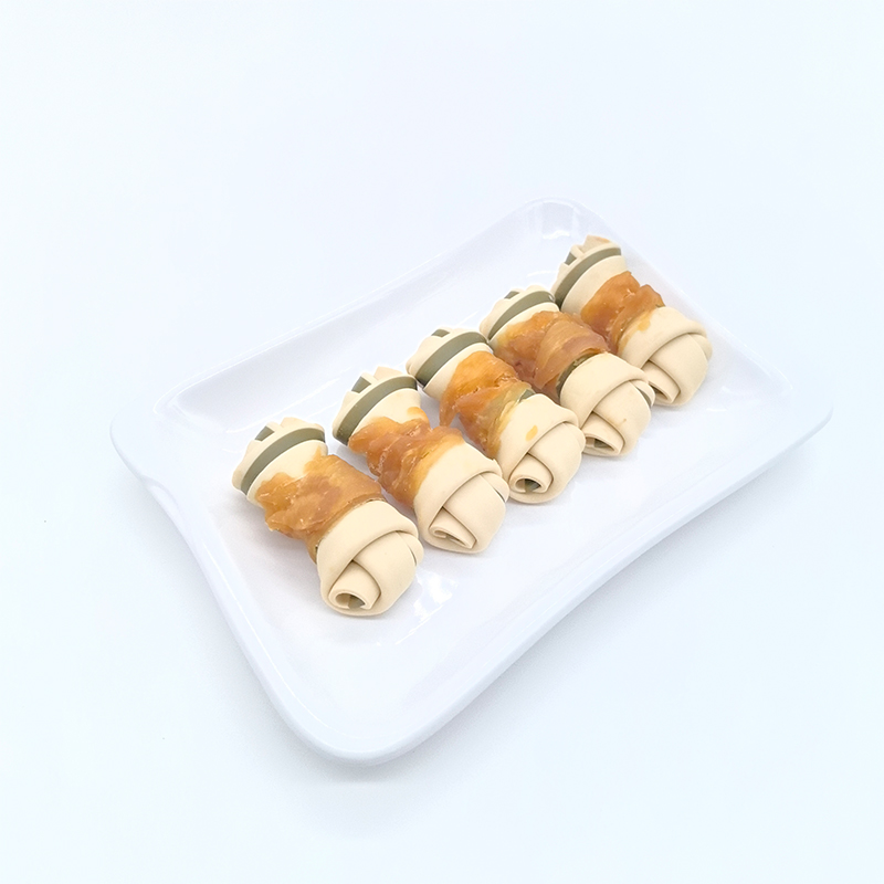 Golosinas para Perros, Belleza, Pelaje, Nutrición, Limpiado de Dientes Hueso Anudado 2.5-3'