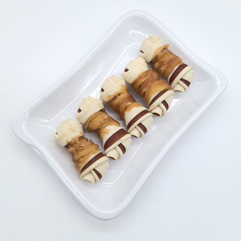 Golosinas para Perros, Belleza, Pelaje, Nutrición, Limpiado de Dientes Hueso Anudado 2.5-3'