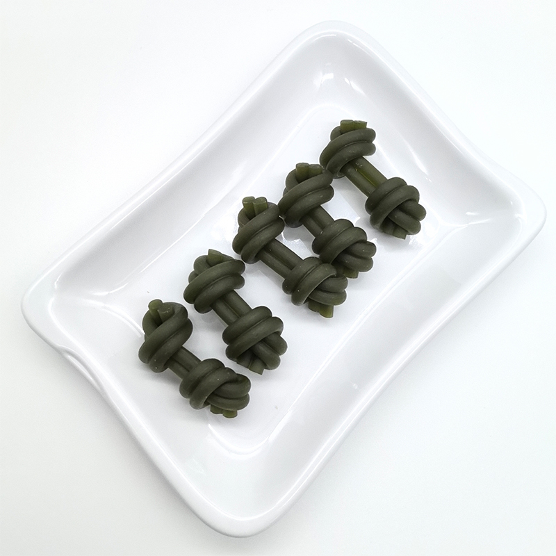 Golosinas para Perro de Hueso Doble con Suplemento Nutricional para Aliviar el Estrés 2.5-3”